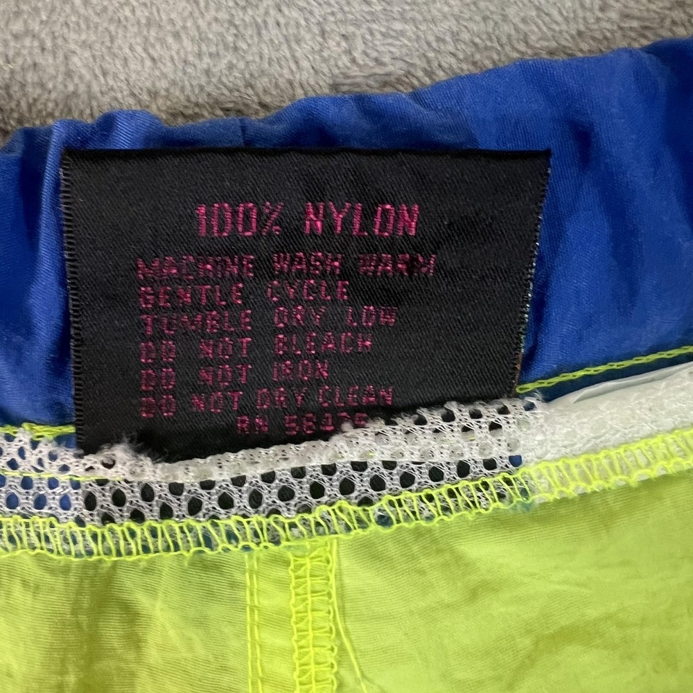 Vintage Wilson Shorts Mens 40 Yellow Swim Trunks Surface Sport Volleyball 90s - Picture 4 of 10